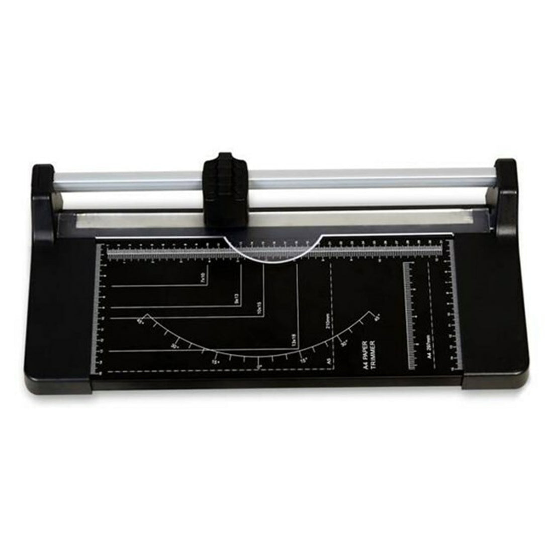 SP- TRIMMER LEDAH 441X196X69MM A4 METAL BASE 10 SHEET BLACK