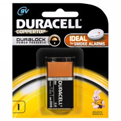 BATTERY DURACELL ALK 9V BP1