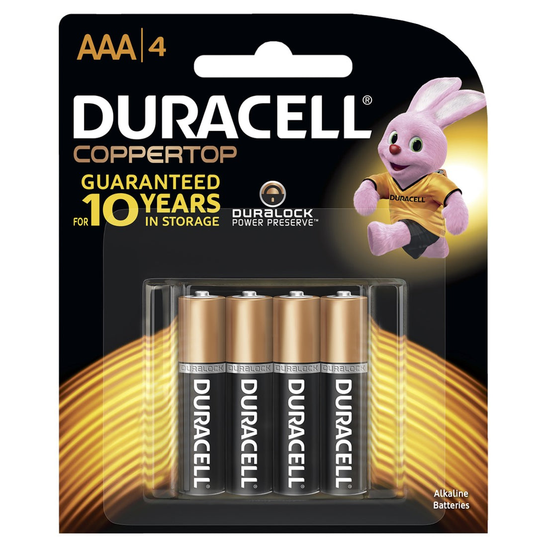 BATTERY DURACELL ALK AAA 4