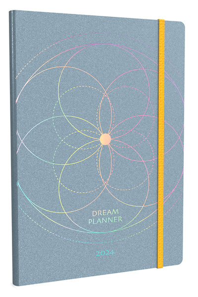 PLANNER 2024 COLLINS DREAM B5 176X250MM DP1B53.60 RECYCLED WTV BLUE