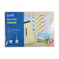DESK MAT SUPER CLEAR BANTEX LARGE 65X48C