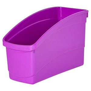 SP- BOOK AND STORAGE TUB ELIZABETH RICHARDS W14.5XD30XH19CM PURPLE