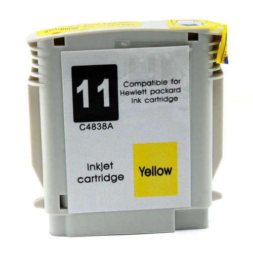 HP 11 C4838A Yellow Compatible Ink Cartridge  1,830 Print