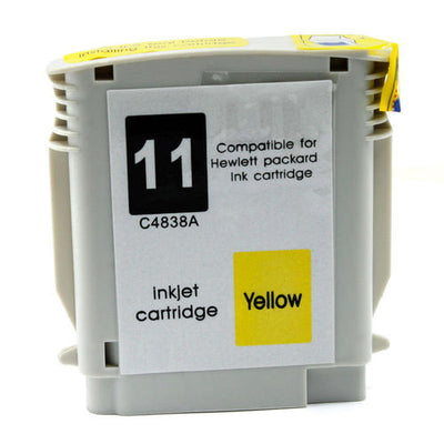 HP 11 C4838A Yellow Compatible Ink Cartridge  1,830 Print