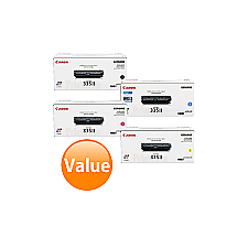 4 Pack Canon CART335II Compatible Toner Cartridges [1BK,1C,1M,1Y]