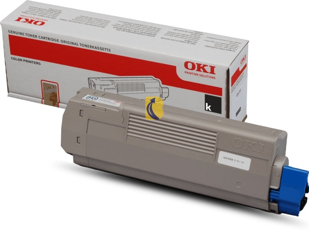 Genuine OKI MC860 44059240 Black Toner Cartridge 10,000 Print