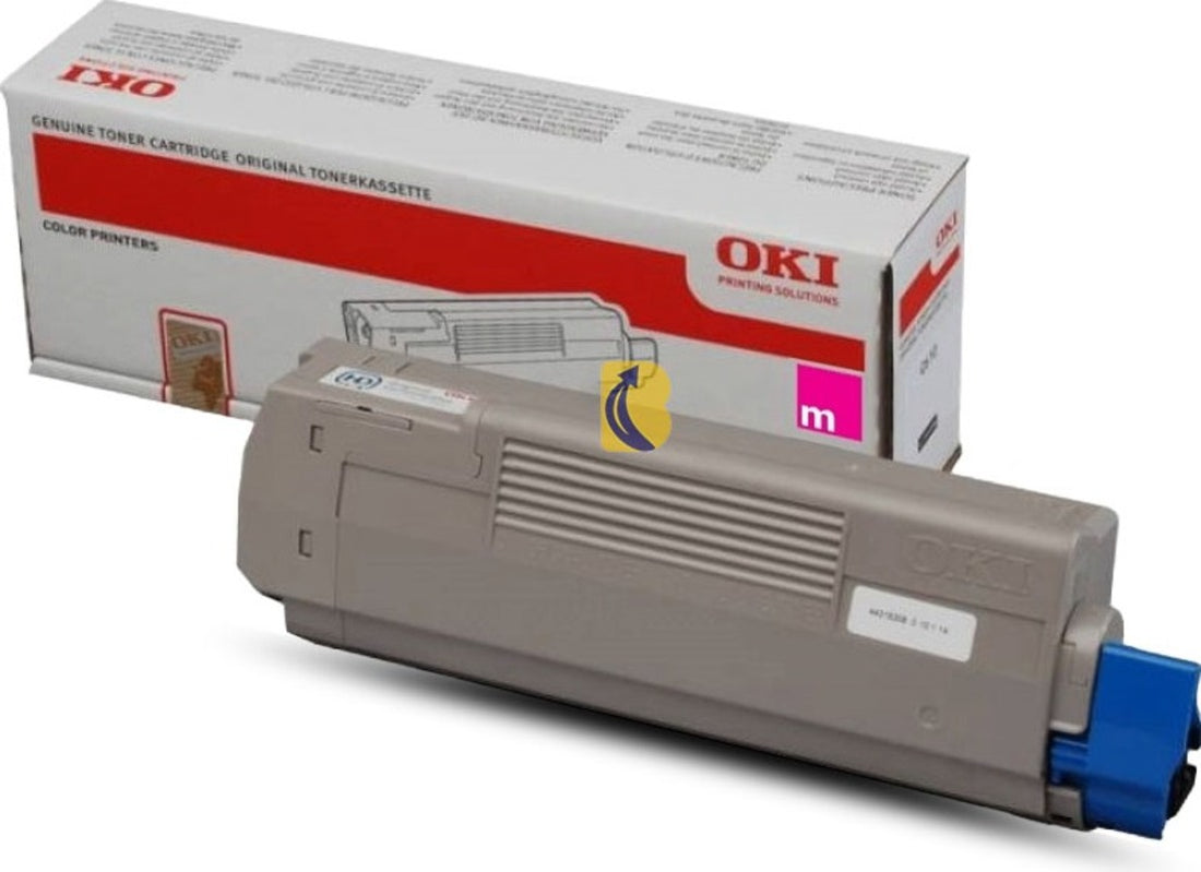 Genuine OKI MC860 44059238 Magenta Toner Cartridge 10,000 Print