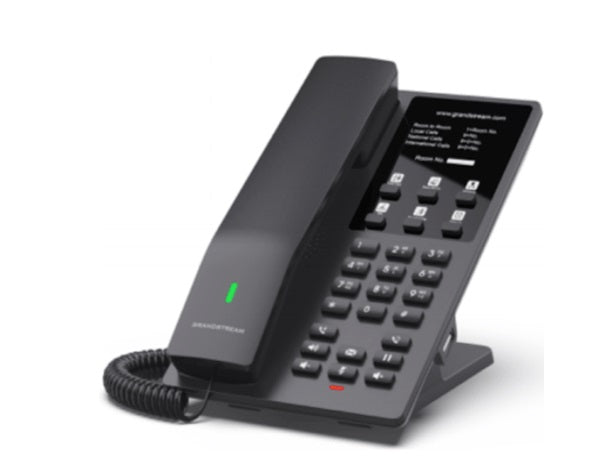 DESKTOP HOTEL PHONE W/ BUILT-IN WIFI - BLACK