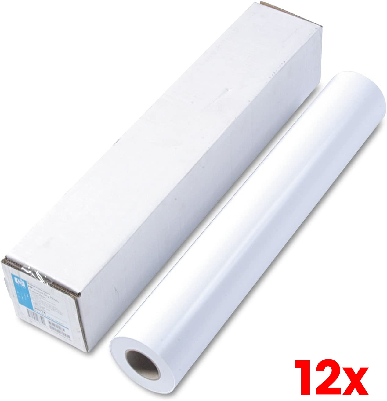 12 X HP Heavyweight Coated Paper C6030C - A0 - 914mm x 30.5