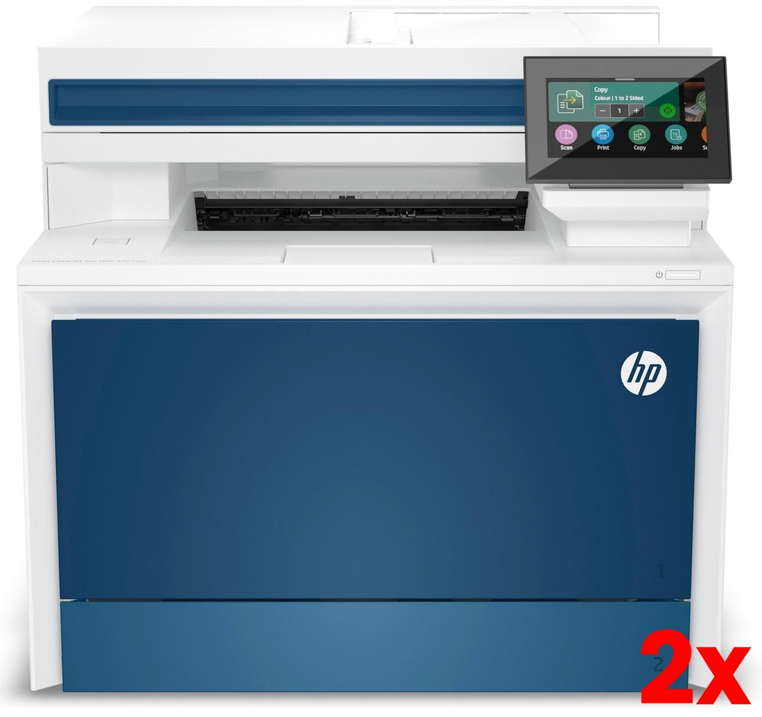 2 X HP Color LaserJet Pro MFP 4301dw Colour Multifunction Printer - Wifi - Duplex Print - 4RA80F