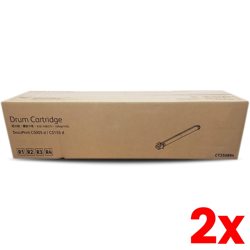 2 X Fuji Xerox CT350894 Compatible Imaging Drum [R1] [R2] [R3] [R4] - DocuPrint C5005D 70000 Page