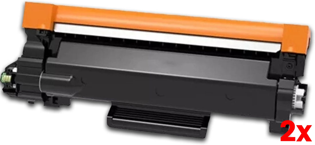 2 X Brother TN2530XL Compatible Toner Cartridge 3,000 Print