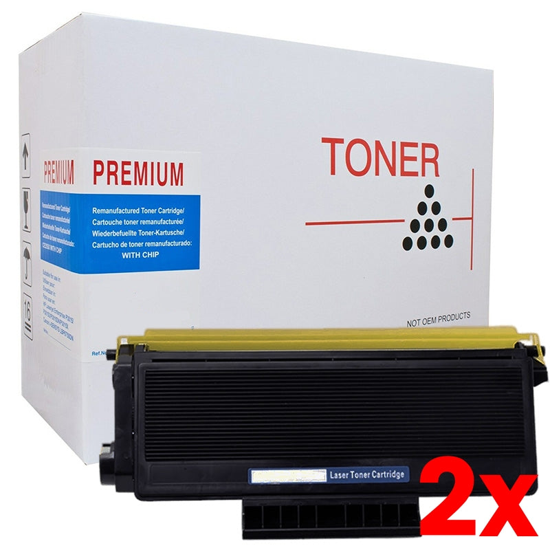 2 X Brother TN3290 White Box Black Toner Cartridge 8000 Pages (BUY GET 1 FREE)