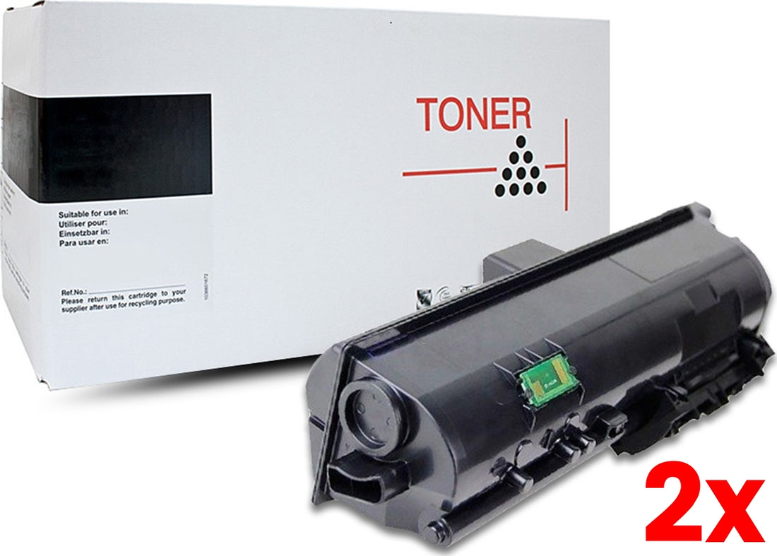 2 X White Box Kyocera TK1164 Toner Kit 7,200 Pages ECOSYS P2040DN P2040DW