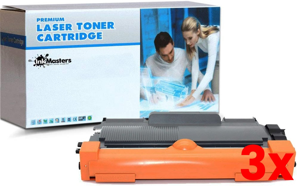 3 X Brother TN-2250/2030 Compatible Toner Cartridge 2,600 page
