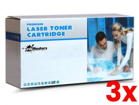 3 X HP 42A Q5942A Black Toner Cartridge Compatible 10,000 Prints