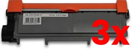 3 X Fuji Xerox CT202330 DocuPrint P265DW Compatible Toner Cartridge 2,600 Pages