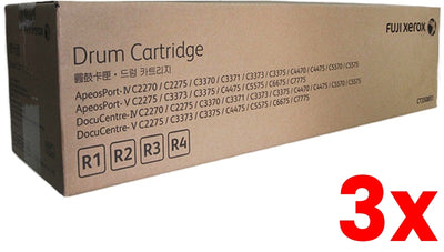 3 X *SALE!* Genuine Fuji Xerox CT350851 Imaging Drum Cartridge [R1][R2][R3][R4] (CT350806)