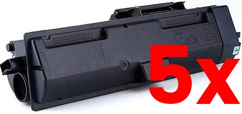 5 X Kyocera TK1154 Compatible Black Toner Kit 3,000 Print
