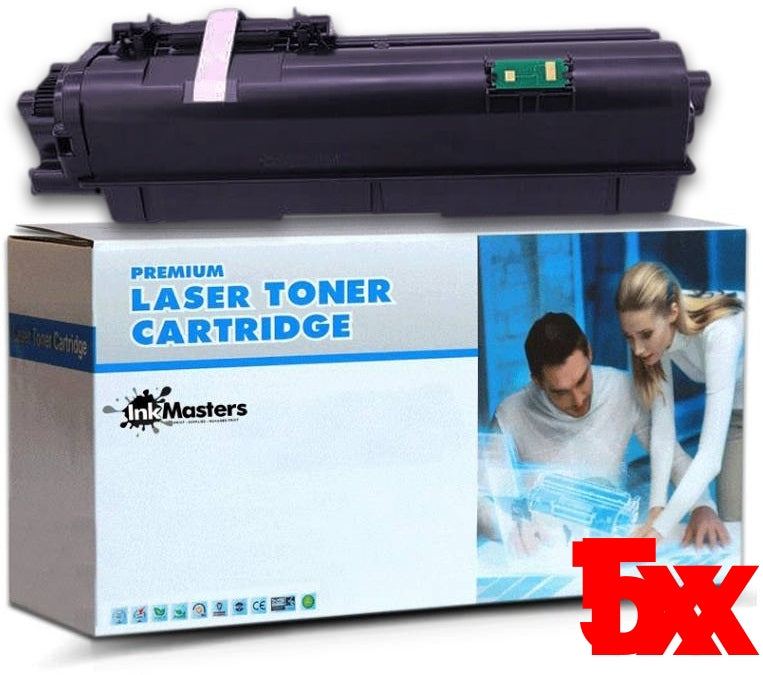 5 X Kyocera TK1164 Compatible Toner Kit 7,200 Pages ECOSYS P2040DN P2040DW - BUY 5 GET 1 FREE