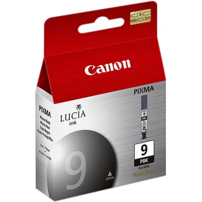 Canon PGI9BK Photo Black Genuine Ink Cartridge 43 Prints