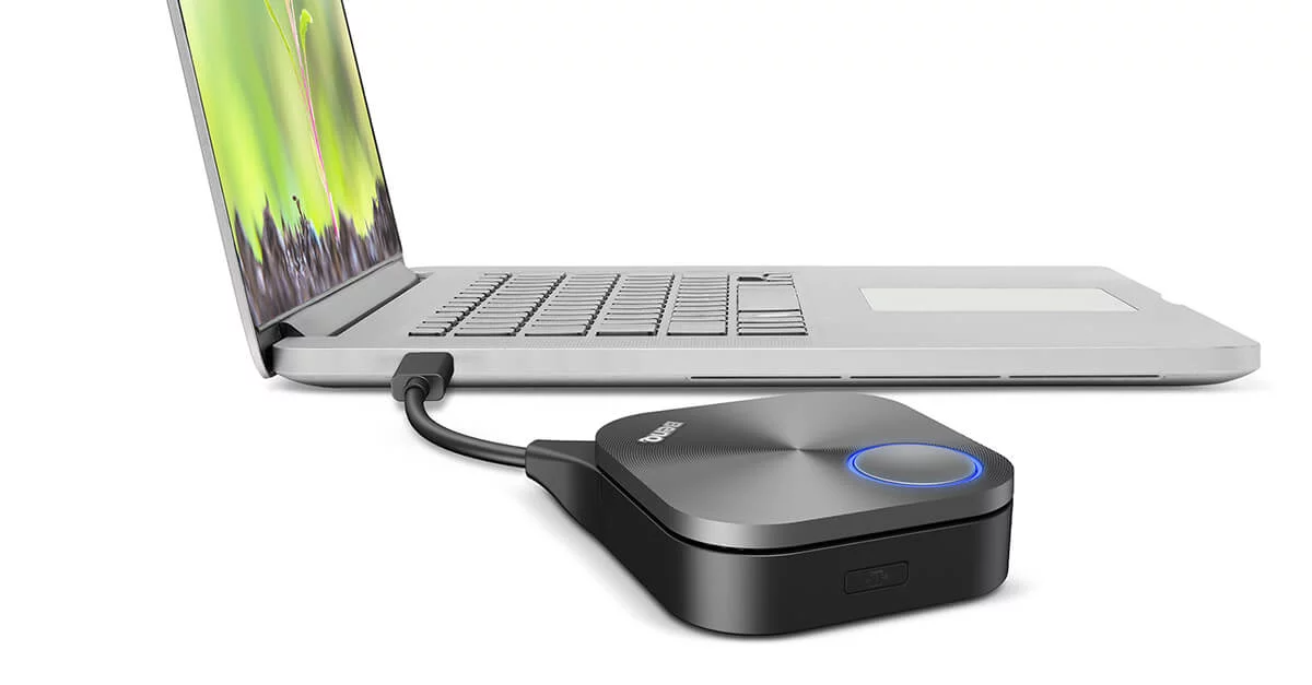 DEMO: TZY31 INSTASHARE BUTTON SOLUTION - ONE CLICK WIRELESS SCREEN SHARING FOR BENQ PANEL