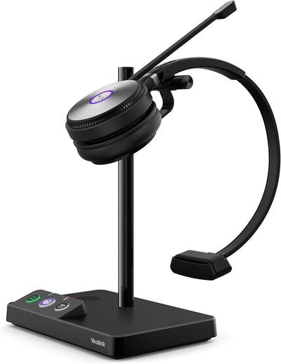 Yealink WH62 WHB620 MONO DECT Wireless Headset System Refurbished