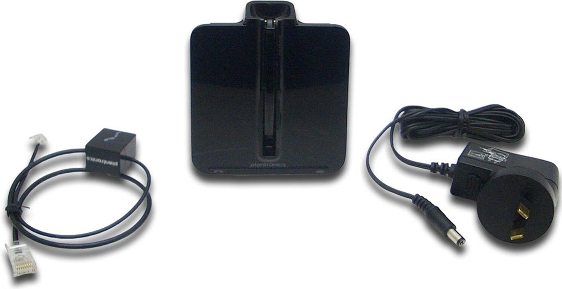 Plantronics C054A CS540A Wireless Headset Base/Cradle &amp; AC Charger Refurbished