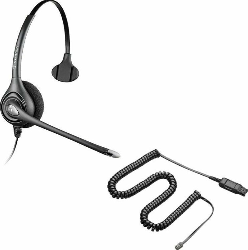 Plantronics Supraplus HW251N Over-the-head Headset Refurbished