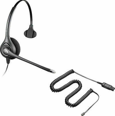Plantronics Supraplus HW251N Over-the-head Headset Refurbished