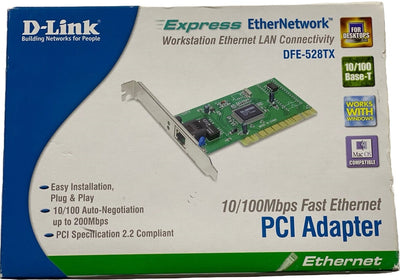 D-Link DFE-528TX HP D-Link PCI Ethernet Adapter