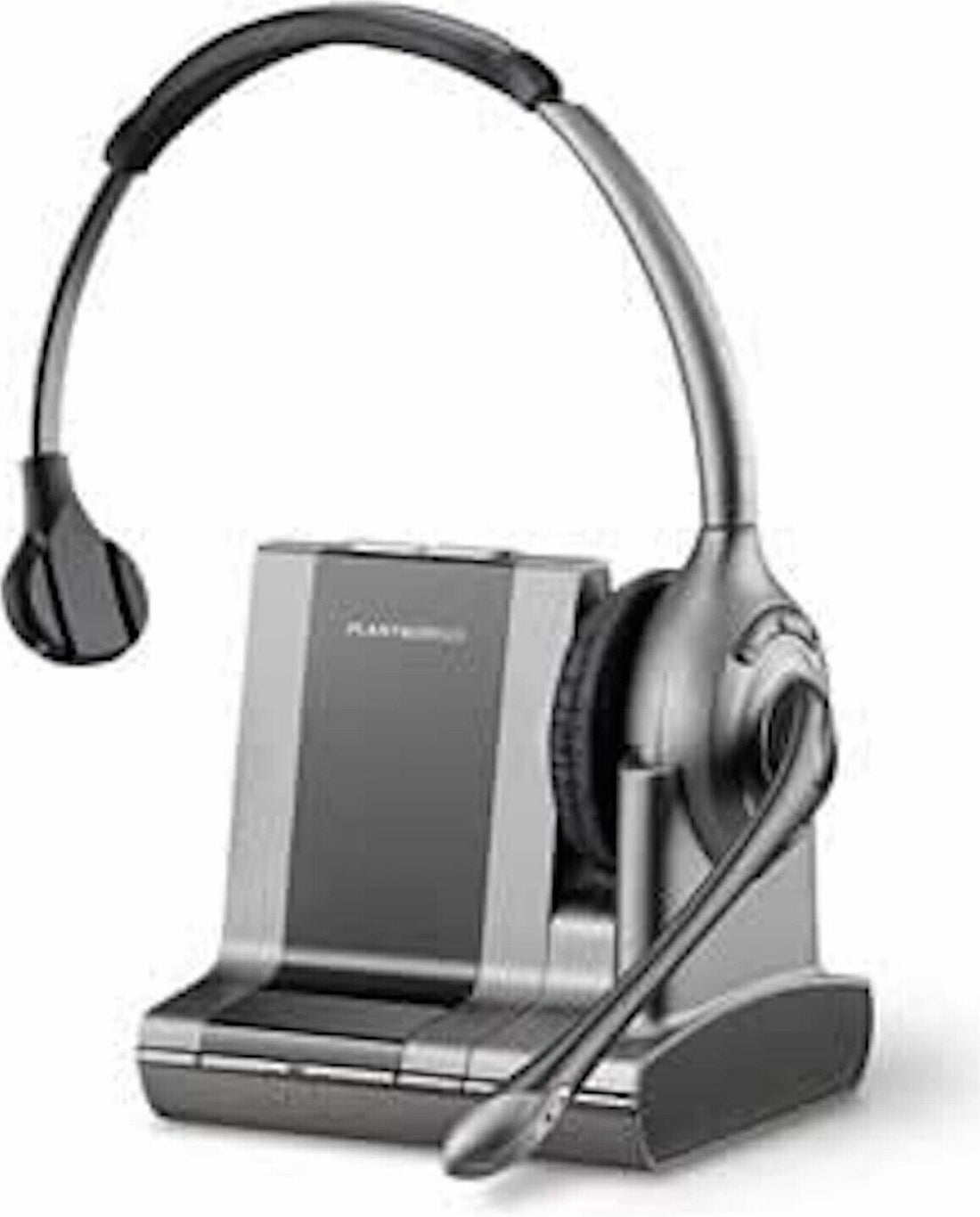 Plantronics WO100 MONO Wireless Headsets, Base, AC Adapter, Phone Interface Cable Refurbished