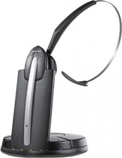 Jabra GN NETCOM GN9350 e Wireless Headset, Charger Base +AC Adapter Refurbished