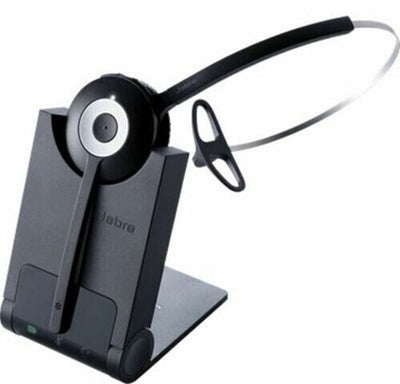 Jabra PRO 920 MONO Wireless Headset, Charger Base, AC Adapter, Phone Interface Cable Refurbished