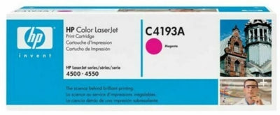 Genuine HP C4193A Magenta Toner Cartridge 6,000 Prints