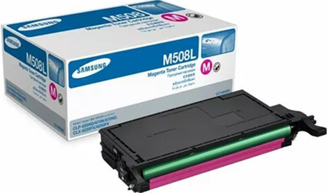 Samsung CLP620ND CLP670ND CLX6220FX CLX6250FX CLTM508 Magenta Genuine Toner Cartridge 4,000 Print