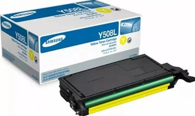 Samsung CLP620ND CLP670ND CLX6220FX CLX6250FX CLTY508 Yellow Genuine Toner Cartridge 4,000 Prints