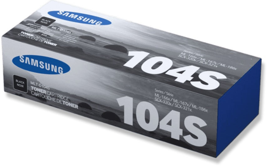 Genuine Samsung MLT-D104S Black Toner Cartridge 1,500 Print