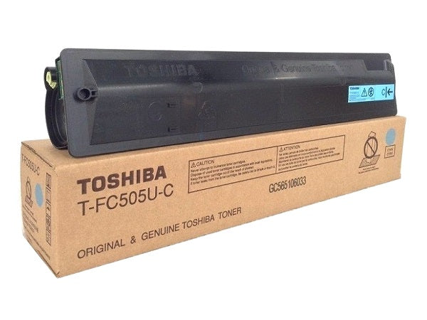 Genuine Toshiba TFC505C Cyan Toner Cartridge 2505AC,3005AC,3505AC,4505AC,5005AC