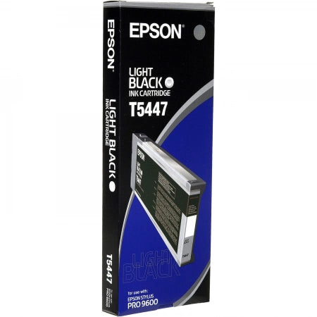 Epson UltraChrome T5447 C13T544700 Light Black Genuine Ink Cartridge 220ml