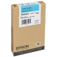 Epson T6035 C13T603500 Light Cyan Genuine Ink Cartridge 220ML