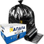 Carton of 250 Roll 82L Black Bin Liners - Able 20 micron (Medium Strength)