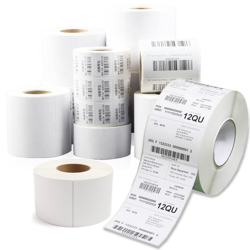 100mm x 101.6mm Direct Thermal Labels - 1400 /Roll - 76mm Core - Suitable Sato