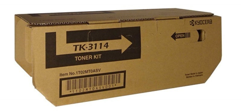 Genuine Kyocera TK3114 Black Toner kit 15,500 Print