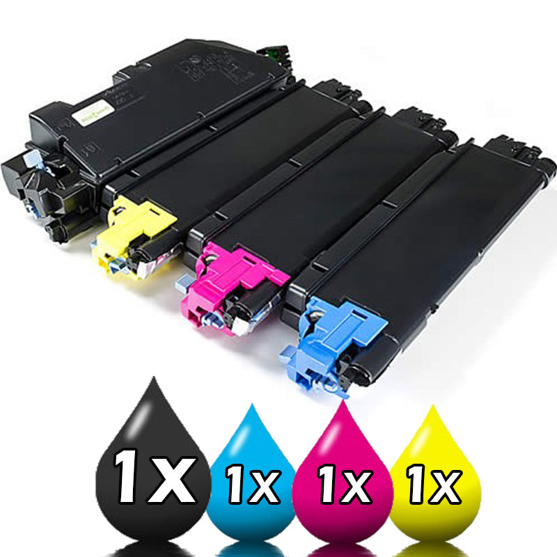 4 Pack Kyocera TK5274 Toner Kits Compatible [1BK+1C+1M+1Y]