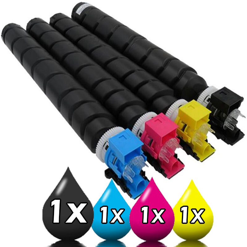 Pack of 4 Kyocera TK-8349 Compatible Toner Combo [1BK,1C,1M,1Y]