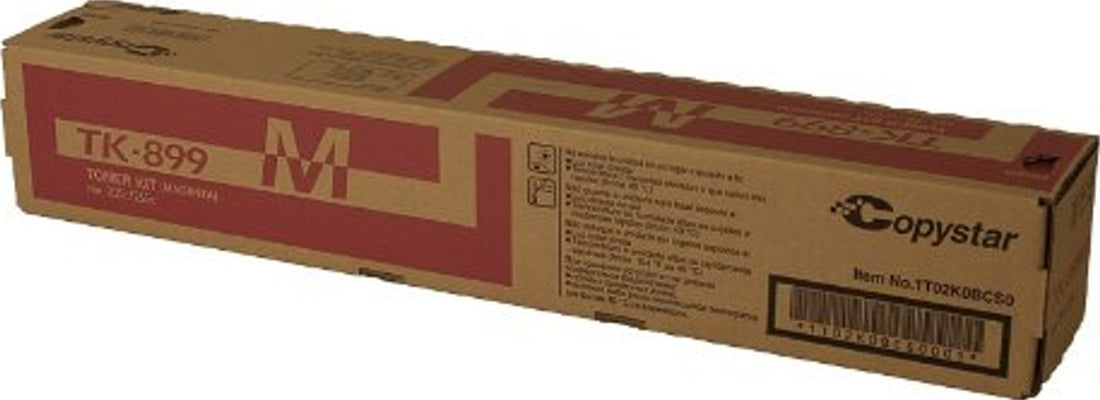 Genuine Kyocera TK-899M Magenta Toner Cartridge 6K Print Yield