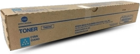 Genuine Konica Minolta TN-514C Cyan Toner A9E8490 Bizhub C458 C558 C658 26,000 Pages