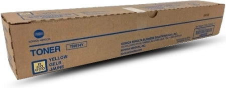 Genuine Konica Minolta TN-514Y Yellow toner Bizhub C458 C558 C658 26,000 Pages