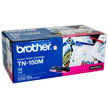 Brother TN-150M Genuine Magenta Toner Cartridge 1.5K Print Yield